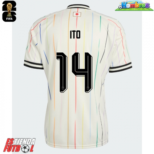 Japón Junya Ito #14 Segunda Equipación Mundial 2026 Manga Corta